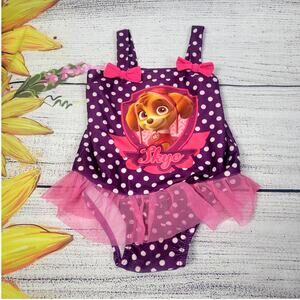 Nickelodeon‎ Paw Patrol "Skye" Swimsuit Size 2T